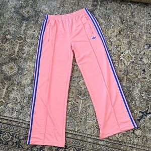 Adidas Adicolor Classic Firebird Loose Track Pants Pink Spark/Blue, M